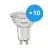 Confezione Multipack 10x Noxion Faretti LED GU10 PAR16 3W 230lm 36D - 830 Luce Calda | Dimmerabile - Sostitutiva 35W