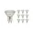 Confezione Multipack 10x Noxion Faretti LED GU10 PAR16 5.5W 560lm 36D - 830 Luce Calda | Sostitutiva 80W