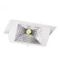 Downlight LED Paretewasher Paretey Medio Bianca 27W 3850lm 78x100D - 840 Bianco Freddo - 238x145mm