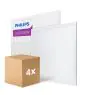 Confezione Multipack 4x Philips Pannello A LED Ledinaire RC065B 34W 3400lm - 840 Bianco Freddo | 60x60cm - UGR <22