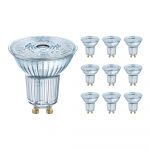 Confezione Multipack 10x Ledvance Performance Faretti LED Riflettore GU10 PAR16 4.5W 350lm 36D - 940 Bianco Freddo | Miglior resa cromatica - Dimmerabile - Sostitutiva 50W