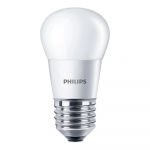 Philips Corepro LEDluster E27 Sferica Ghiaccio 5W 470lm - 827 Bianco Molto Caldo | Sostitutiva 40W